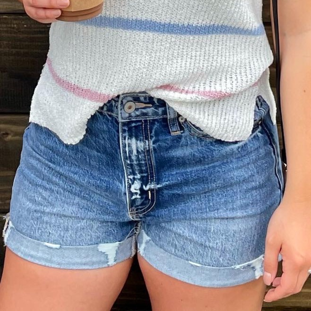 Worn once VICI jean shorts